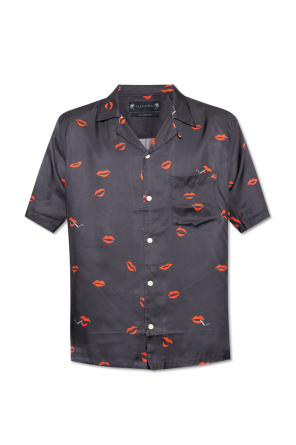 ‘tekisuto’ shirt with lip print od AllSaints